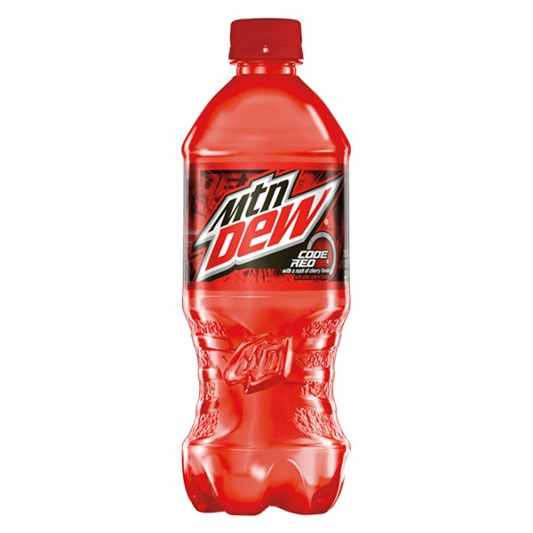 Mountain Dew Code Red oz Lou Perrine S