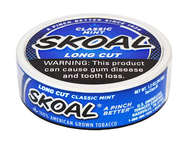 Skoal Long Cut Mint.
