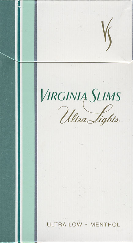 Virginia Slim Menthol Ultra Light Lou Perrine S